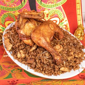 Arroz Chino A La Valenciana (1/2 Pollo)